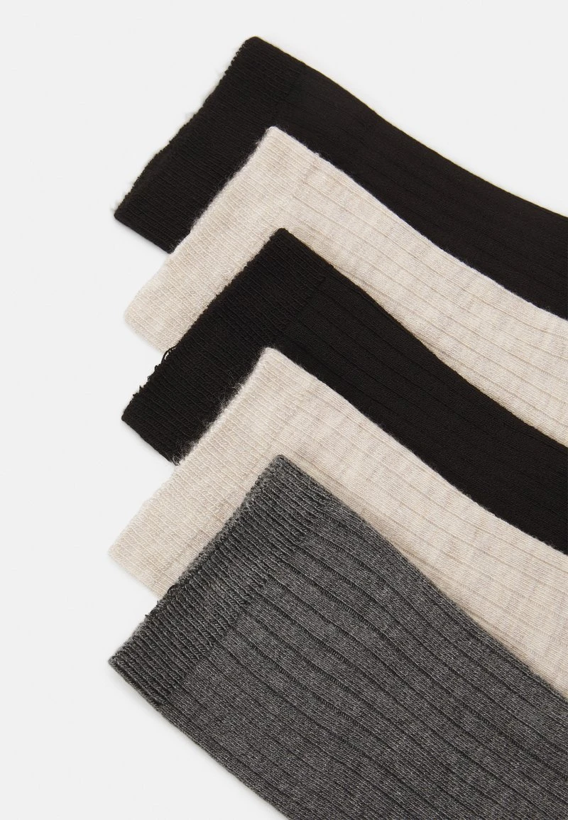 Anna Field 5 PACK - Socken - Beige/black/grey 2 Anna Field 5 PACK - Socken - Beige/black/grey – Bild 2