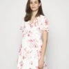 Freizeitkleid - Off-white/pink