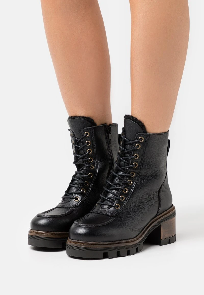 Anna Field LEATHER WINTER BOOTIE - Snowboot/Winterstiefel - Black 1 Anna Field LEATHER WINTER BOOTIE - Snowboot/Winterstiefel - Black