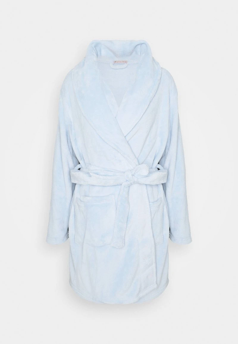 Anna Field LADIES PLUSH BATHROBE - Bademantel - Blue 5 Anna Field LADIES PLUSH BATHROBE - Bademantel - Blue – Bild 5