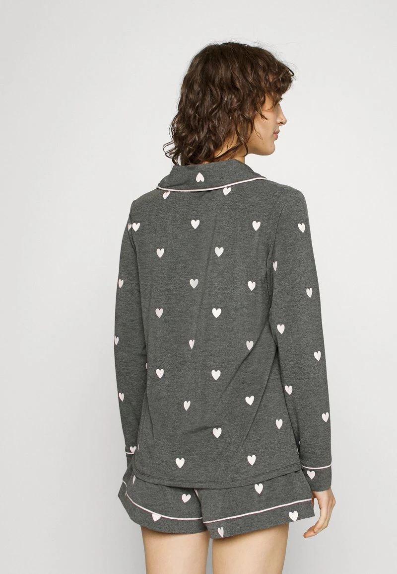 Anna Field Nachtwäsche Set - Dark Grey/pink 4 Anna Field Nachtwäsche Set - Dark Grey/pink – Bild 4