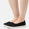 Anna Field Slipper - Black
