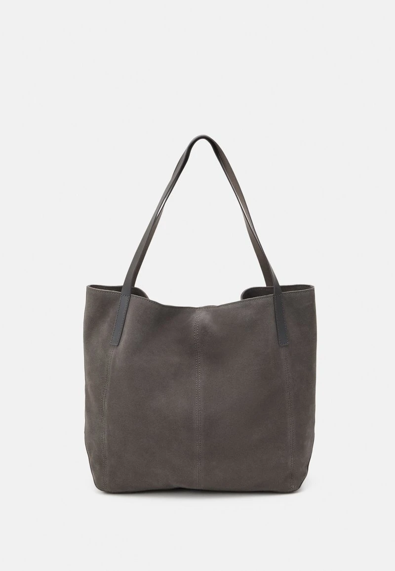 Anna Field LEATHER - Handtasche - Anthracite 1 Anna Field LEATHER - Handtasche - Anthracite