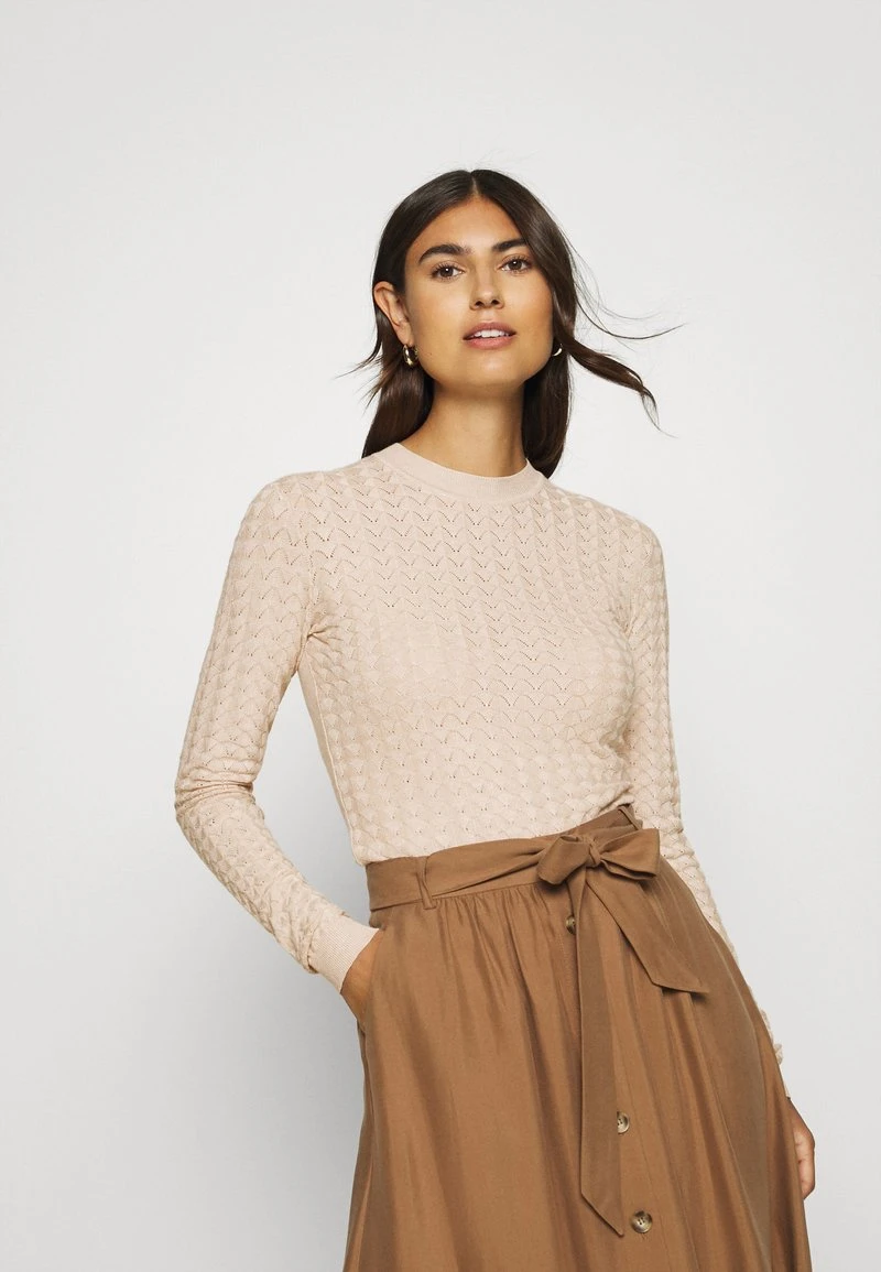 Anna Field Strickpullover - Light Tan Melange 1 Anna Field Strickpullover - Light Tan Melange