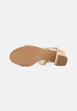 Anna Field LEATHER - Riemensandalette - Beige -Anna Field 3674be3f2ce5433eb8a19a61166e699c