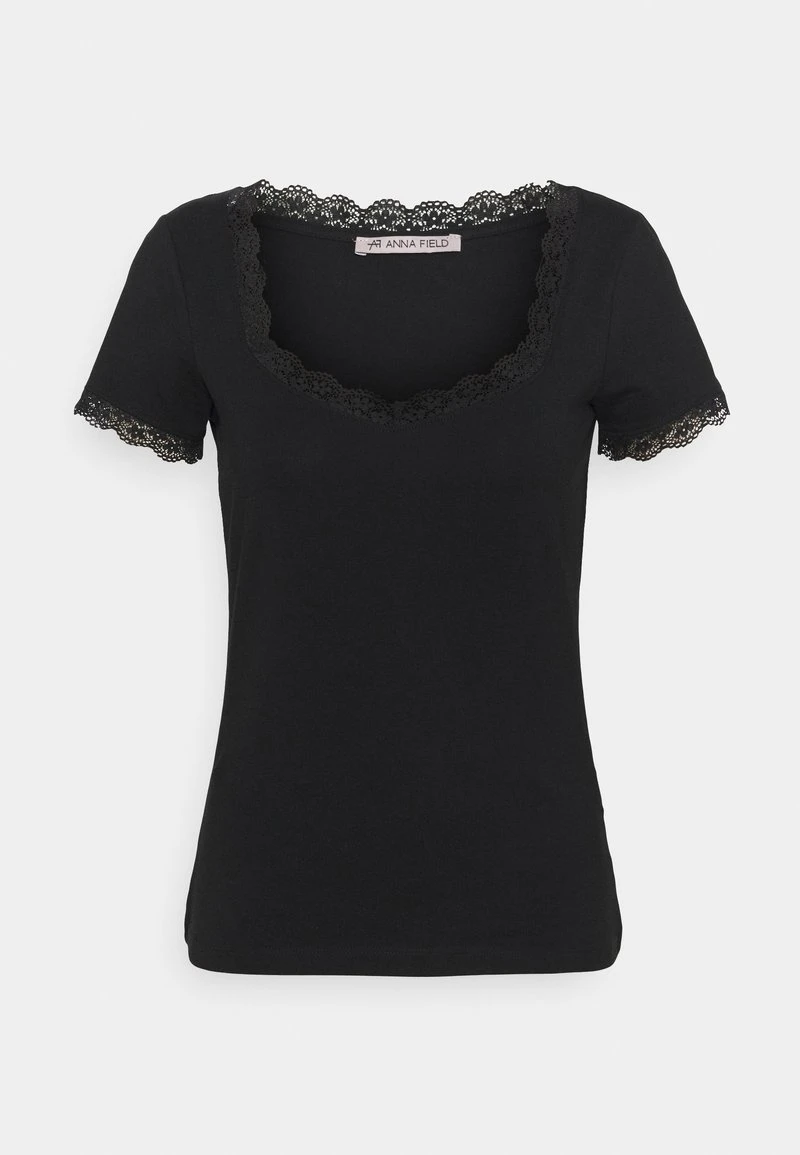 Anna Field T-Shirt Basic - Black 5 Anna Field T-Shirt Basic - Black – Bild 5
