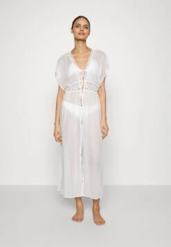 Anna Field EMBROIDERED COVER UP / 802 - BLACK - Strandaccessoire - 001 - White