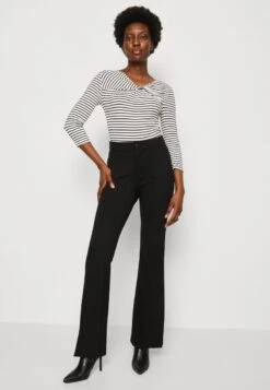 Anna Field Langarmshirt - White/black -Anna Field 3ffc086c9ee146228ebc54d259a5b583