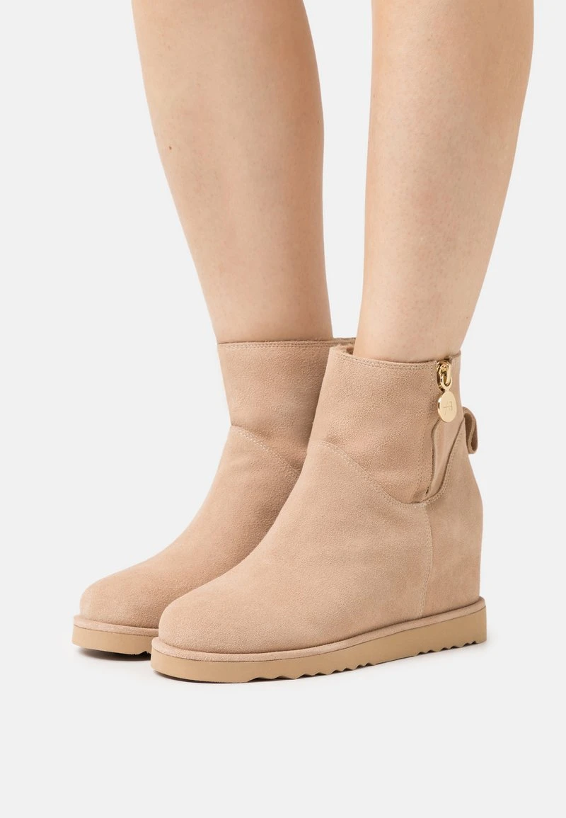 Anna Field LEATHER WINTER BOOT - Ankle Boot - Beige 1 Anna Field LEATHER WINTER BOOT - Ankle Boot - Beige