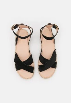 Anna Field LEATHER - Espadrille - Black -Anna Field 41c6cd611ad444099ab2fa62891d0434