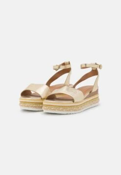 Anna Field Plateausandalette - Gold -Anna Field 46ed86363ec547fc9cbe764dc4f87980