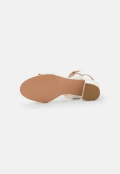 Anna Field LEATHER - Riemensandalette - White -Anna Field 4705e8a0d9124f758773edd600dc3b20