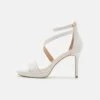 Anna Field LEATHER - High Heel Sandalette - White