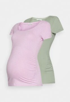 2 PACK - T-Shirt Print - Purple/white/teal -Anna Field 50d457d19ef54dd385ab93cf79d2a89a 1