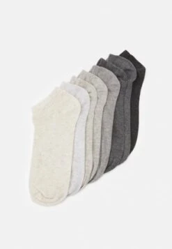 Anna Field SOFT RIBBED SNEAKER SOCKS 5PACK - Socken - Grey/beige -Anna Field 59c18e42fb824d0bb57dfbdcaa6609ff 3