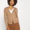 Anna Field Strickjacke - Camel