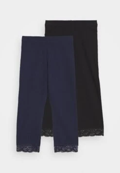 Anna Field 2 PACK - Leggings - Hosen - Dark Blue/black -Anna Field 6db192b4ee994684a6ee627c8f514b65