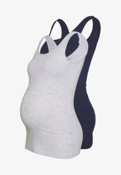NURSING 2 PACK - Top - Top - Dark Blue/grey 11 NURSING 2 PACK - Top - Top - Dark Blue/grey -Anna Field 6e96f5c8d19445c387788d28c45df6da