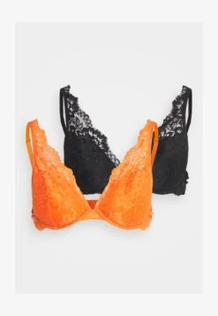 Anna Field 2 PACK - Bügel BH - Orange/ Black -Anna Field 6fee215d667f4647aa7155a3e015e405