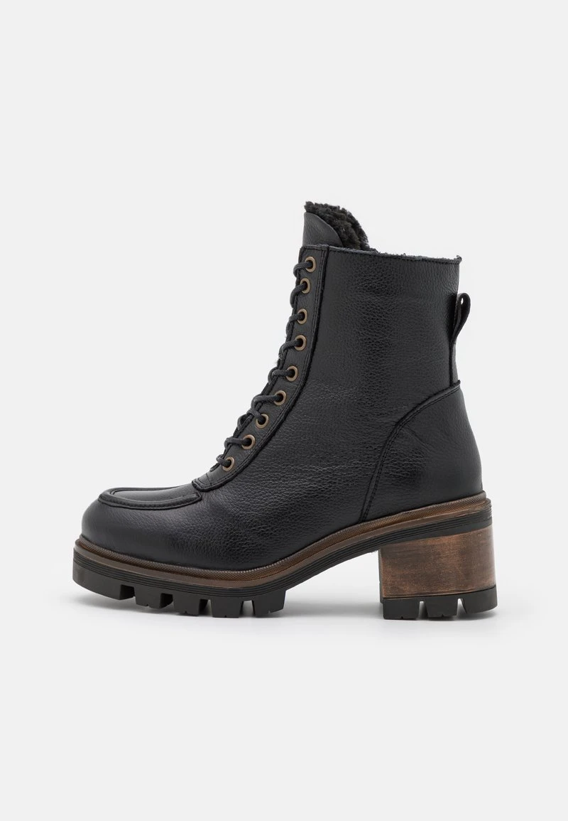 Anna Field LEATHER WINTER BOOTIE - Snowboot/Winterstiefel - Black 2 Anna Field LEATHER WINTER BOOTIE - Snowboot/Winterstiefel - Black – Bild 2