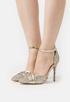 Anna Field Pumps - Gold