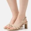 Anna Field LEATHER - Riemensandalette - Beige
