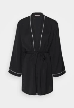 Anna Field AMANDA SATIN DRESSING GOWN - Bademantel - Black 10 Anna Field AMANDA SATIN DRESSING GOWN - Bademantel - Black -Anna Field 8d83c445099f4342aabc07d1ce2caede