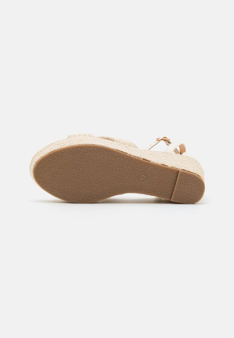 Plateausandalette - Beige 5 Plateausandalette - Beige – Bild 5