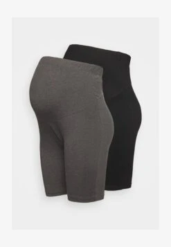 SHORTS 2 PACK - Shorts - Black/ Mottled Dark Grey 10 SHORTS 2 PACK - Shorts - Black/ Mottled Dark Grey -Anna Field 99f17a4d9c6c4bb3861797a757c1c7e6 1