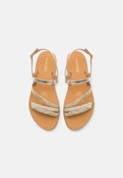 Anna Field LEATHER - Riemensandalette - Gold -Anna Field 9af15b5af11a4c008b8f1b1731c02a01