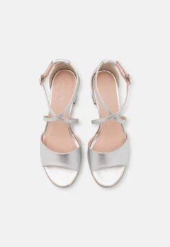 Anna Field LEATHER - Riemensandalette - Silver 11 Anna Field LEATHER - Riemensandalette - Silver -Anna Field ad4586f9c45b4026bff4d4a8f342495d