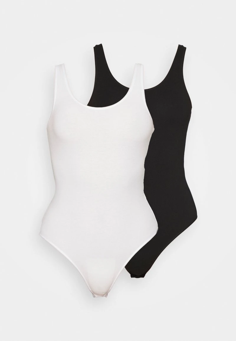 Anna Field 2 PACK - Body - Black/white 5 Anna Field 2 PACK - Body - Black/white – Bild 5