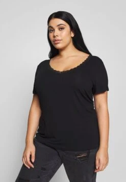T-Shirt Basic - Black -Anna Field b803c720a7a14cc8991c8cd2ceee331b 1