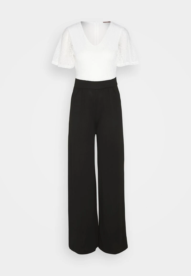 Anna Field Jumpsuit - White/black 5 Anna Field Jumpsuit - White/black – Bild 5