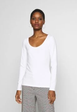 Anna Field 2 PACK - Langarmshirt - Black/white -Anna Field c037b95f978245c38ce95cfdd07de15a