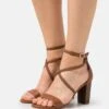 Anna Field LEATHER - Riemensandalette - Cognac
