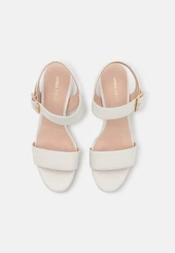 Anna Field LEATHER - Riemensandalette - White -Anna Field c450e862121440238004c1c4b83aadcd