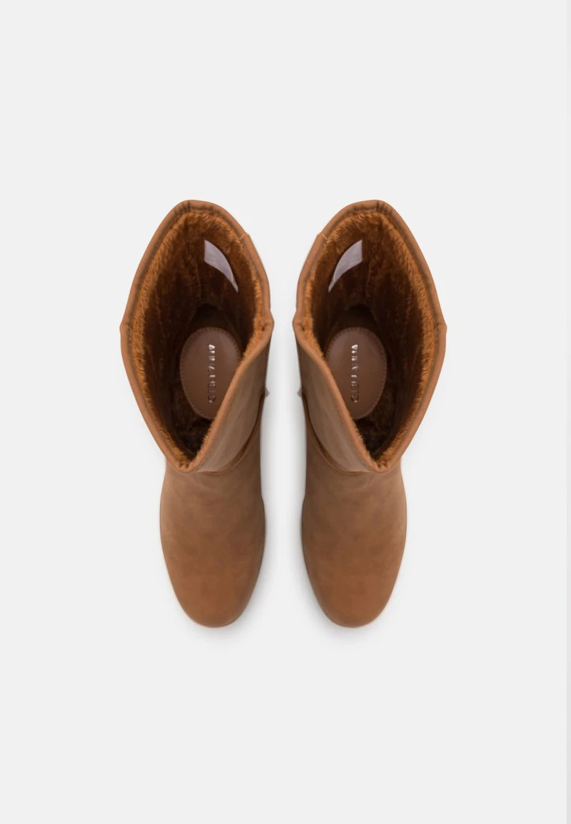 Anna Field WINTER BOOT - Keilstiefelette - Cognac 6 Anna Field WINTER BOOT - Keilstiefelette - Cognac – Bild 6