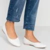 Anna Field LEATHER - Klassischer Ballerina - White