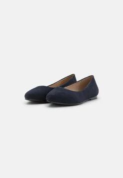 Anna Field LEATHER - Klassischer Ballerina - Dark Blue -Anna Field d6be15a8fccc4575b0bf91cc85c19acb
