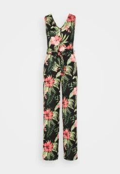 Anna Field Jumpsuit - Black/green -Anna Field e4082a87766a483c827cc156be46758b