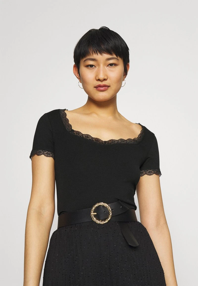 Anna Field T-Shirt Basic - Black 1 Anna Field T-Shirt Basic - Black