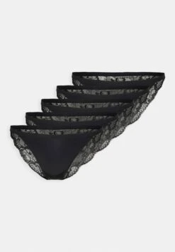Anna Field 5 PACK - Slip - Black -Anna Field f1d4988881d54833a962eedac8366ceb
