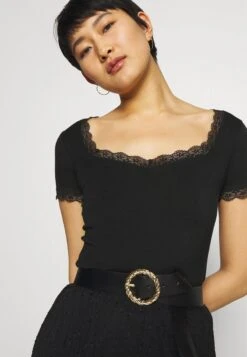 Anna Field T-Shirt Basic - Black 9 Anna Field T-Shirt Basic - Black -Anna Field f3bb6e1636aa46fe80ac585f9e98b5dc