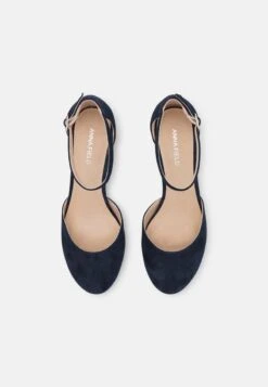 Anna Field LEATHER - Pumps - Dark Blue 11 Anna Field LEATHER - Pumps - Dark Blue -Anna Field fa81b595286a4404b242f3c99fbaf72b